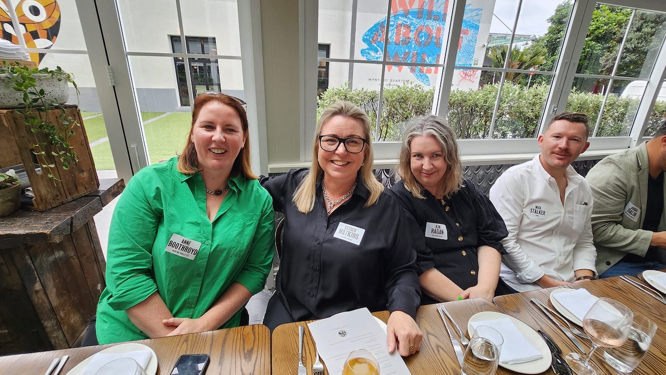 The cream of the Auckland ad industry out in force at the CB / Sweetshop Legendary Lunch