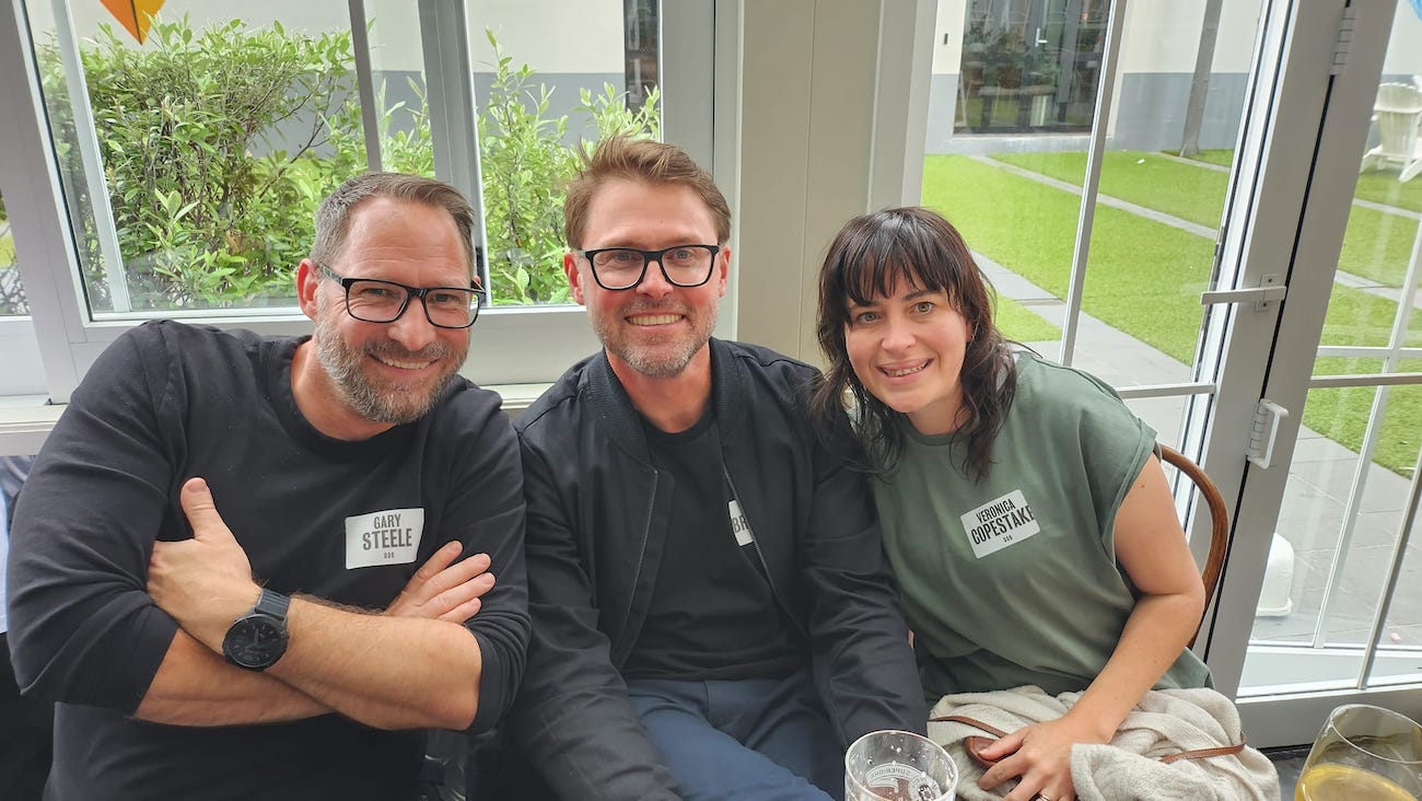 The cream of the Auckland ad industry out in force at the CB / Sweetshop Legendary Lunch