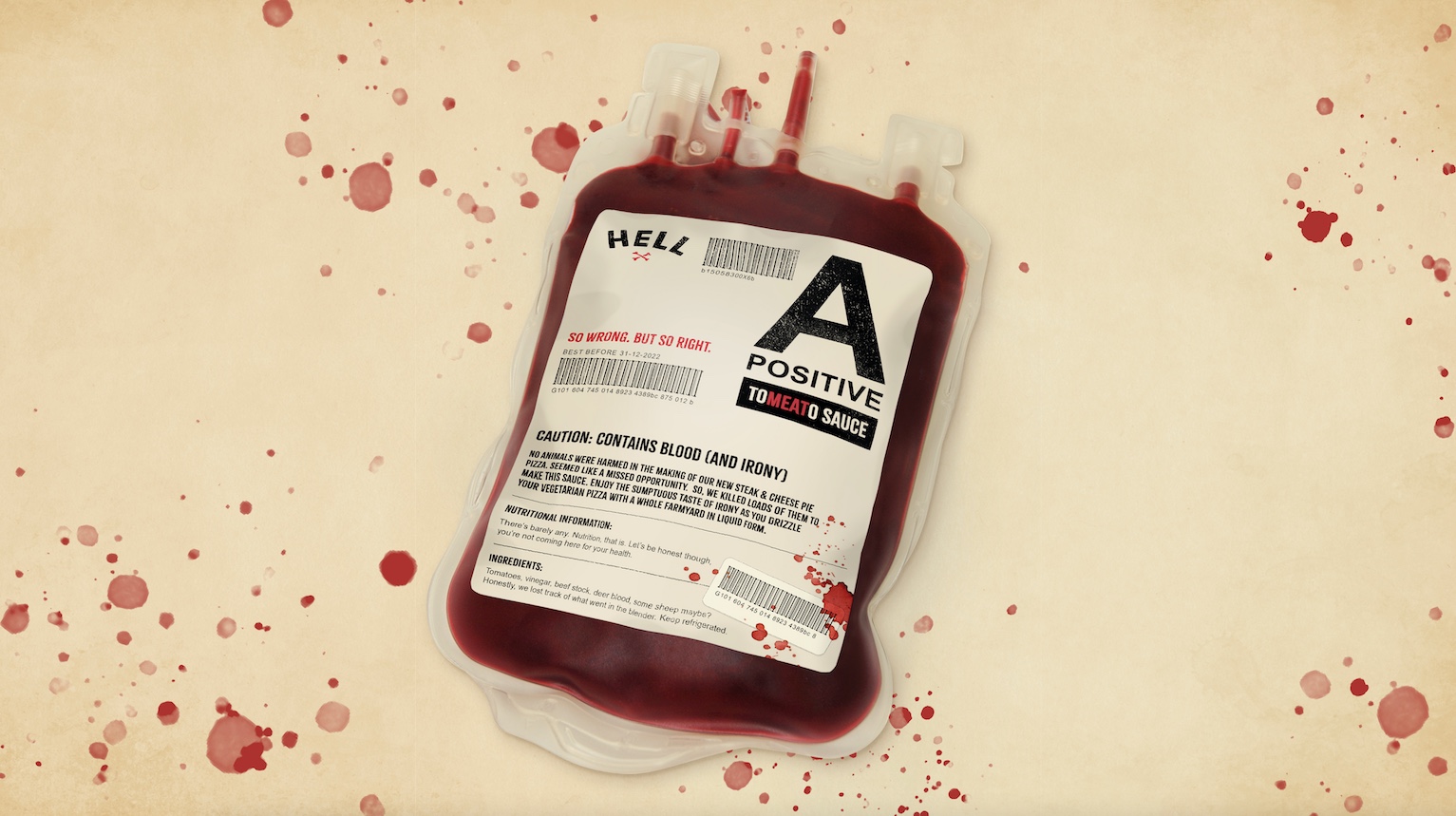 Hell Pizza launches new ‘So wrong, but so right’ To-meat-o Sauce campaign via Special Wellington