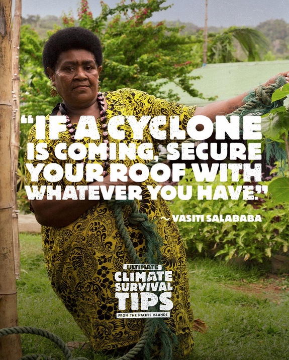 The Pacific Islands send the world survival tips for climate change timed to target COP27 leaders in new social campaign via Augusto