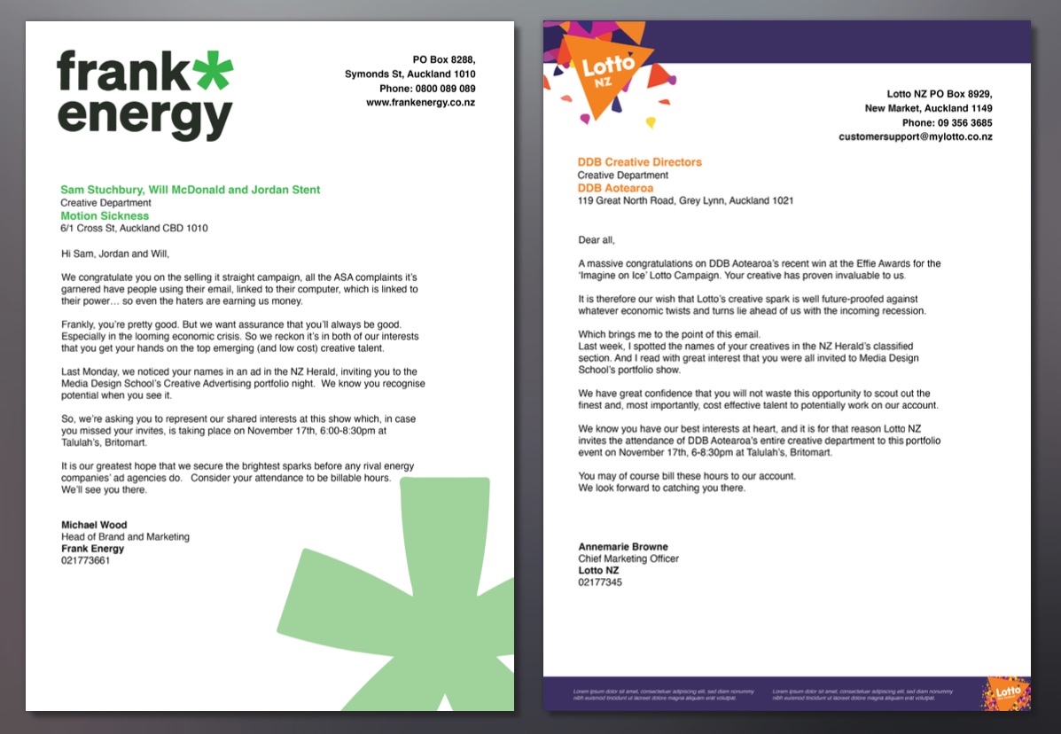 Hey Creatives! Your clients saw your name in the paper and they’d like to remind you to come to AdSchool’s End of Year Show tomorrow night