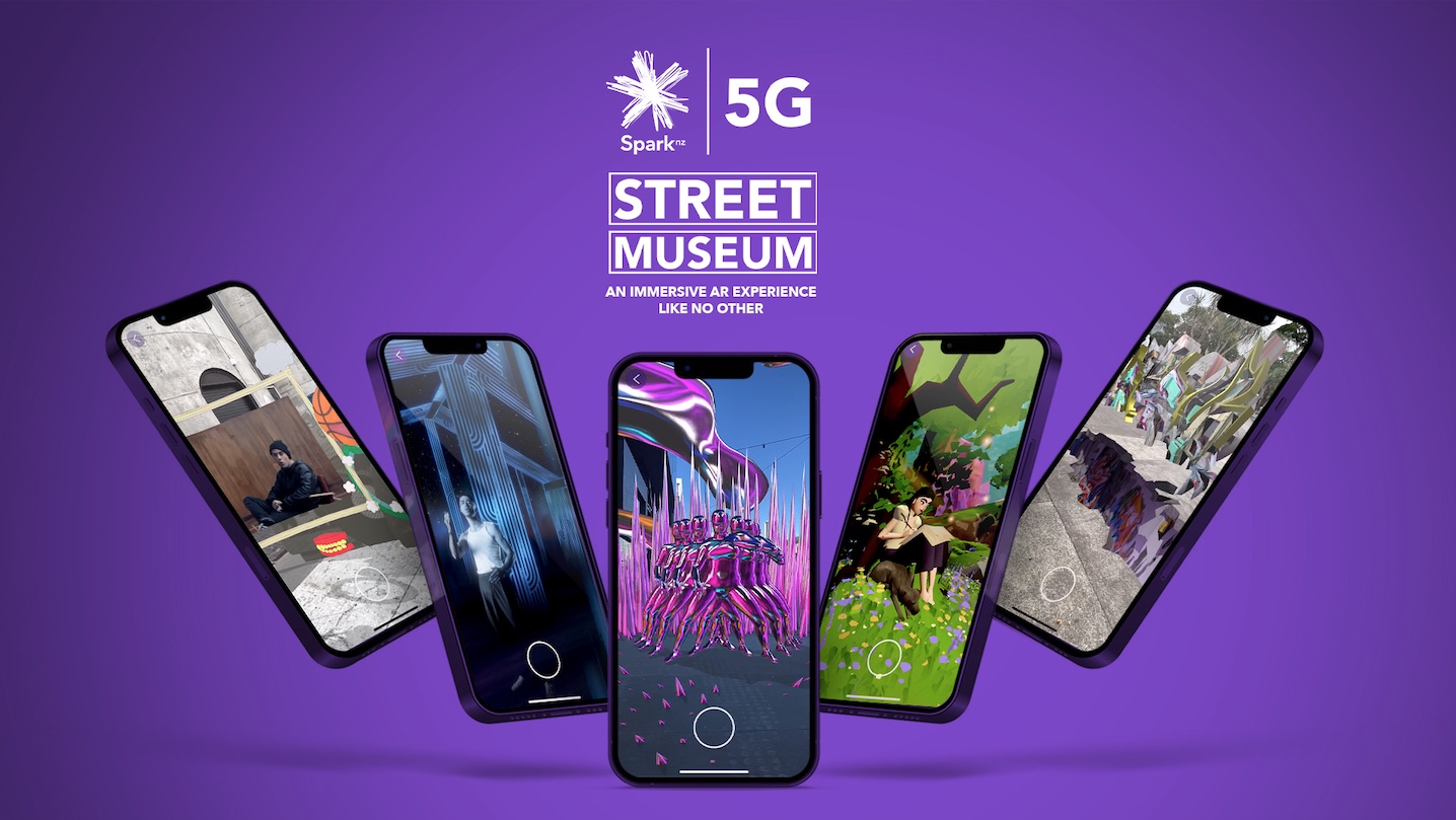 Spark lets Kiwis step into immersive AR exhibits with 5G Street Museum launch via Colenso BBDO