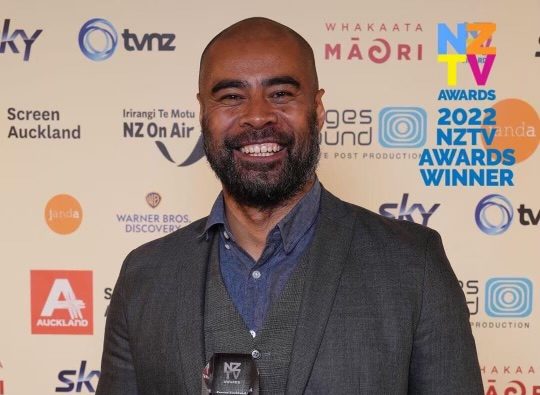 Eight director Miki Magasiva wins Best Director at the 2022 Aotearoa New Zealand TV awards