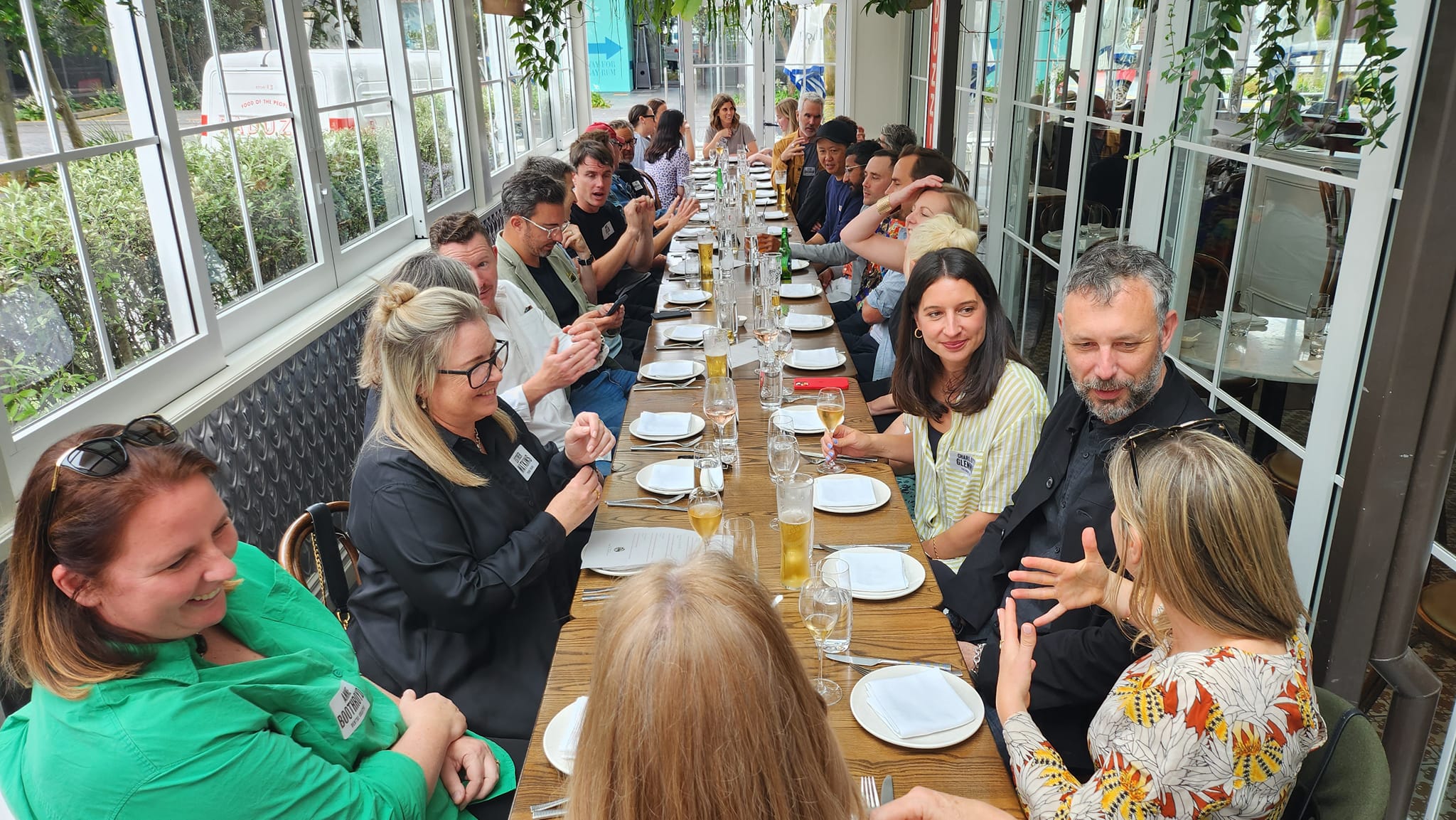 The cream of the Auckland ad industry out in force at the CB / Sweetshop Legendary Lunch