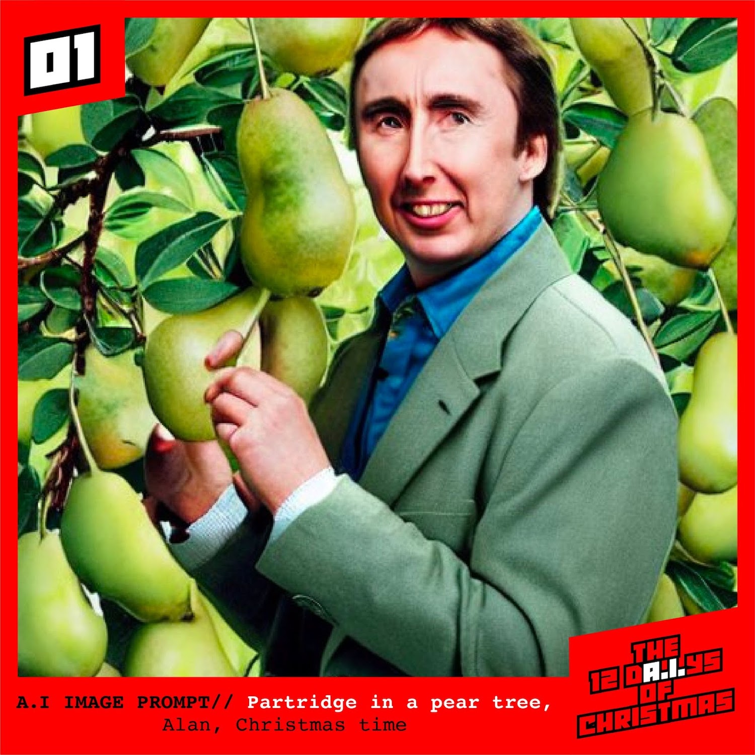 Forever Beta creates a nightmarish 12 d.A.I.ys of Christmas holiday cards, highlighting the shortcomings of A.I