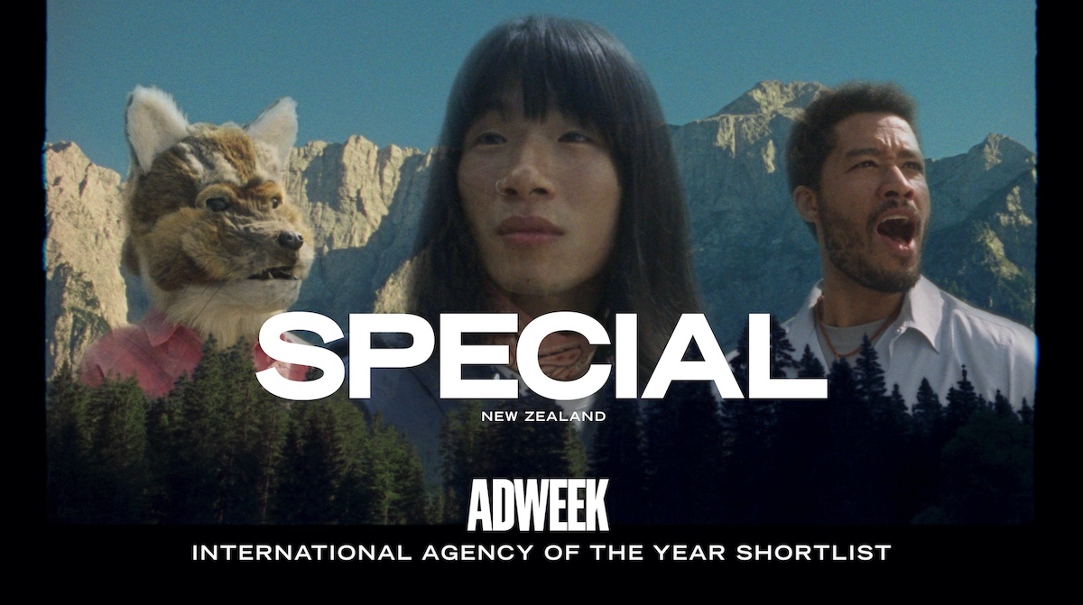 Special New Zealand shortlisted for Adweek International Agency of the Year
