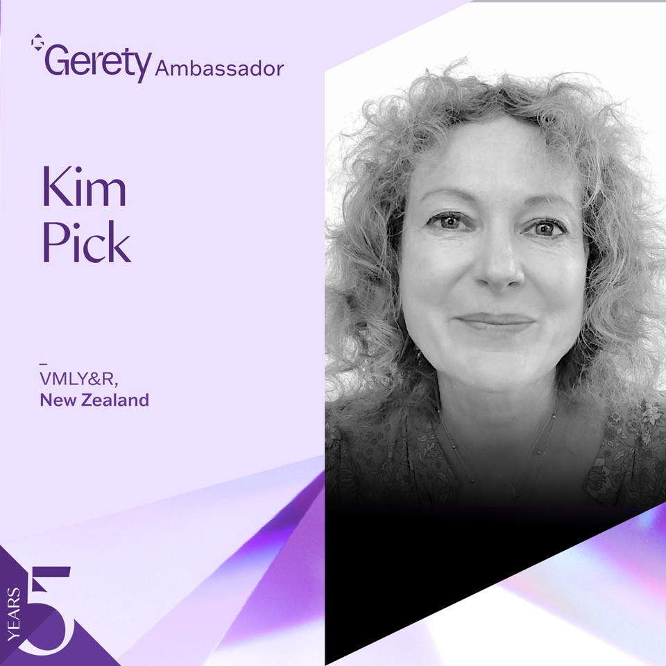 The Gerety Awards now open for 2023 entries; VMLY&R NZ’s Kim Pick named AU/NZ ambassador
