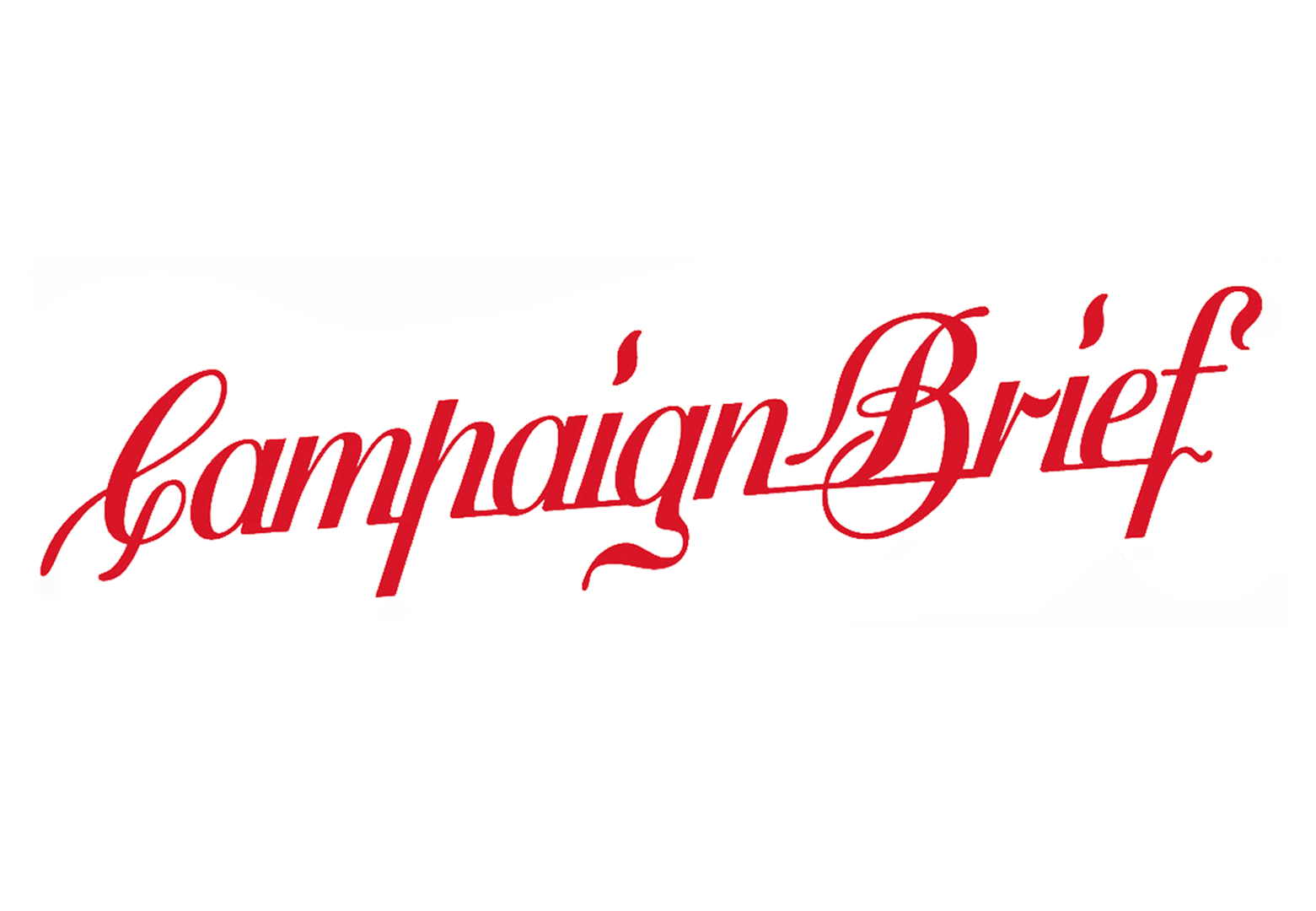 Advertising community in NZ/Aust/Asia rejoice as drop shadow dropped from Campaign Brief logo