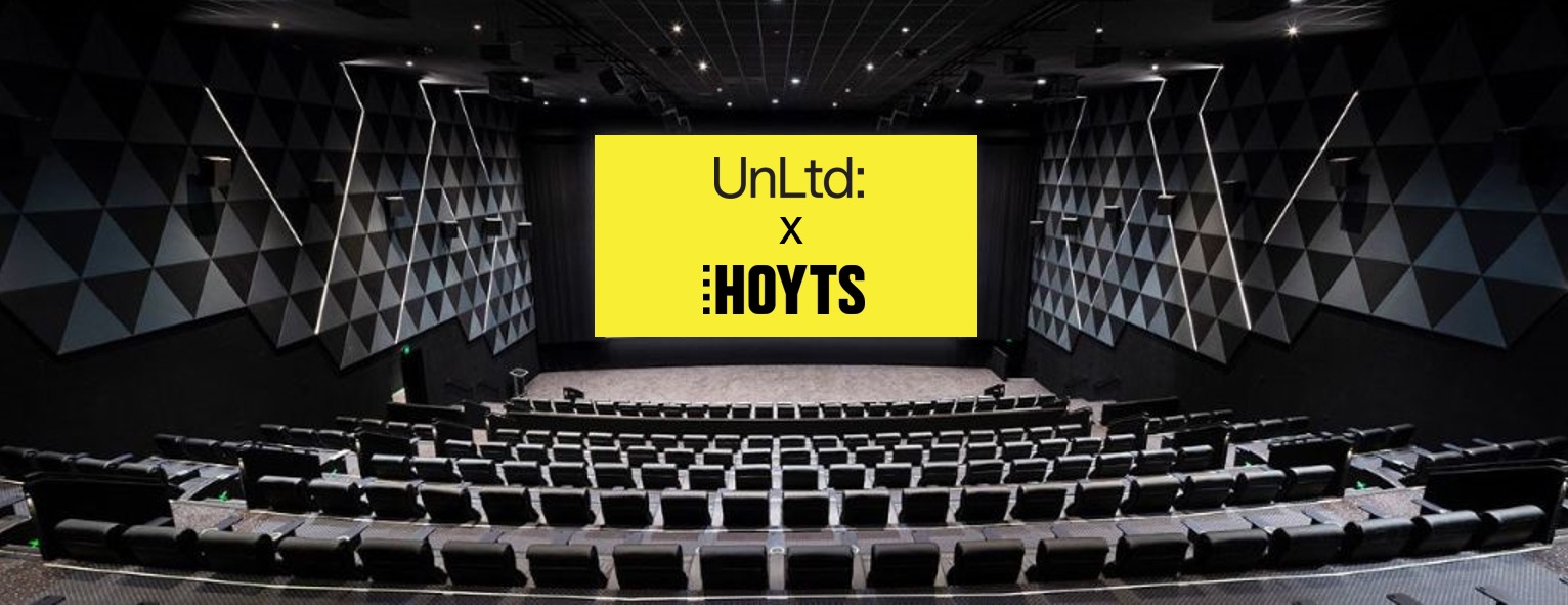 The HOYTS Group announce major partnership with UnLtd to raise funds for young Kiwis at risk