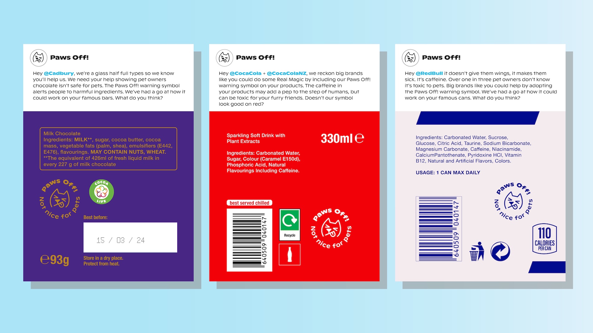 Southern Cross Pet Insurance calls on all CMOs around the world to protect pets with new ‘Paws Off’ initiative and campaign via TBWA\NZ