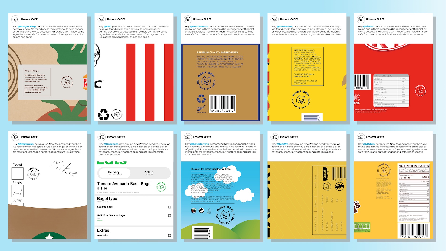 Southern Cross Pet Insurance calls on all CMOs around the world to protect pets with new ‘Paws Off’ initiative and campaign via TBWA\NZ