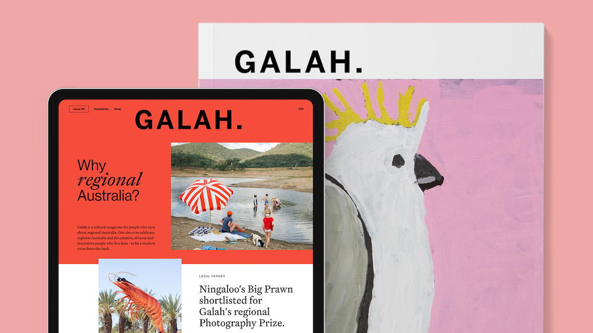 Australian lifestyle publisher GALAH launches new digital presence via Daylight