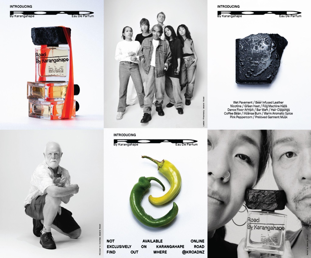 Karangahape Road ‘bottled the street’ in a new fragrance where high fashion meets local business icons via Motion Sickness
