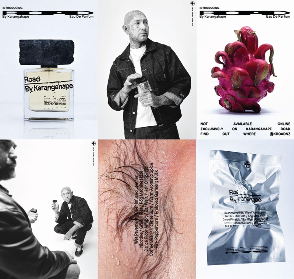 Karangahape Road ‘bottled the street’ in a new fragrance where high fashion meets local business icons via Motion Sickness