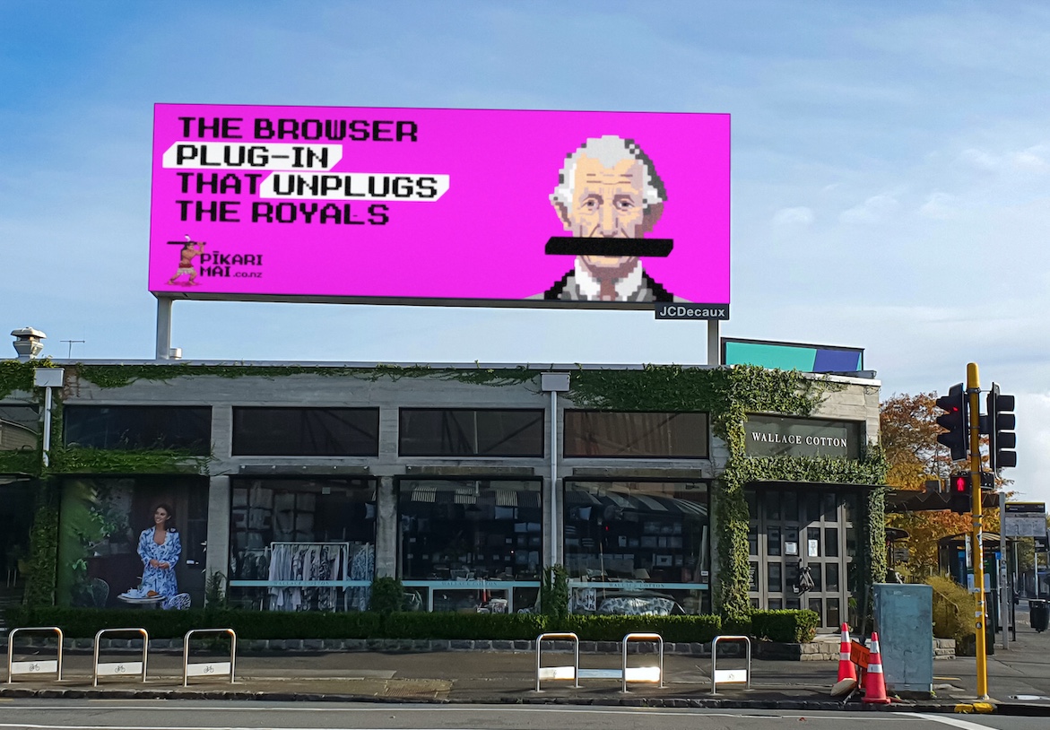 Ringatoi Maori + Colenso BBDO create online tool that replaces royal gossip with indigenous news