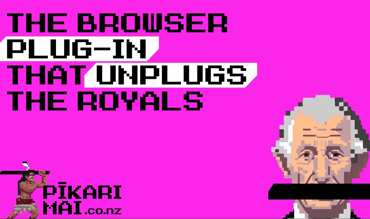 Ringatoi Maori + Colenso BBDO create online tool that replaces royal gossip with indigenous news