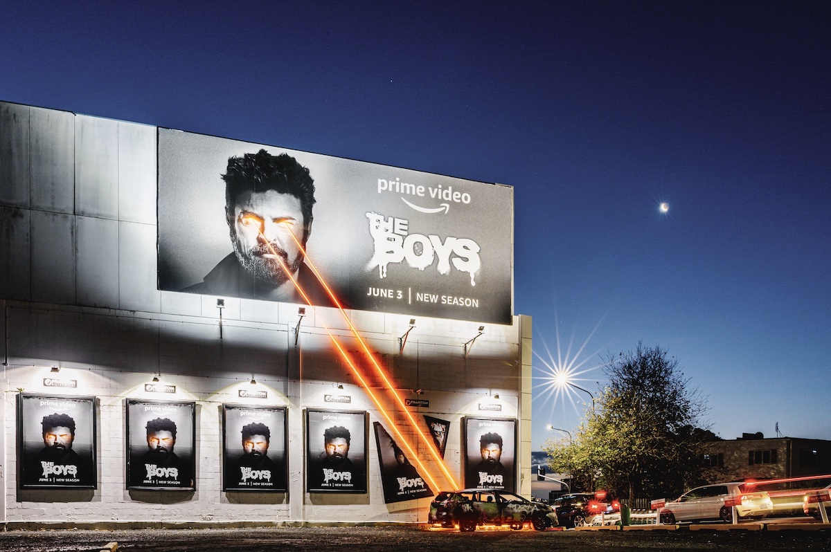 Phantom and The Boys blast themselves onto global OOH awards shortlist