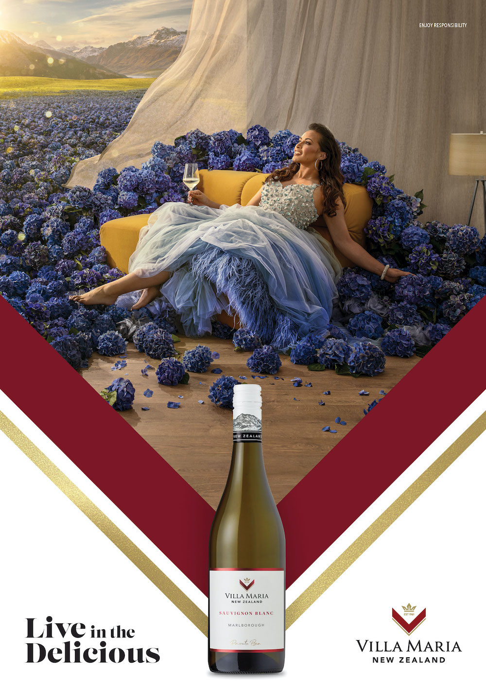 Villa Maria launches new ‘Live in the Delicious’ global brand campaign via FEDERATION