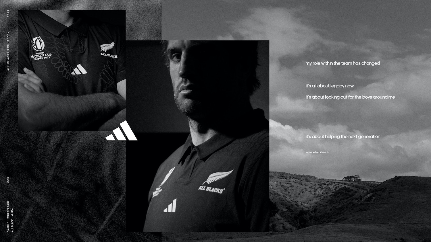 adidas gives the All Blacks legacy a French twist in newly launched campaign via Augusto