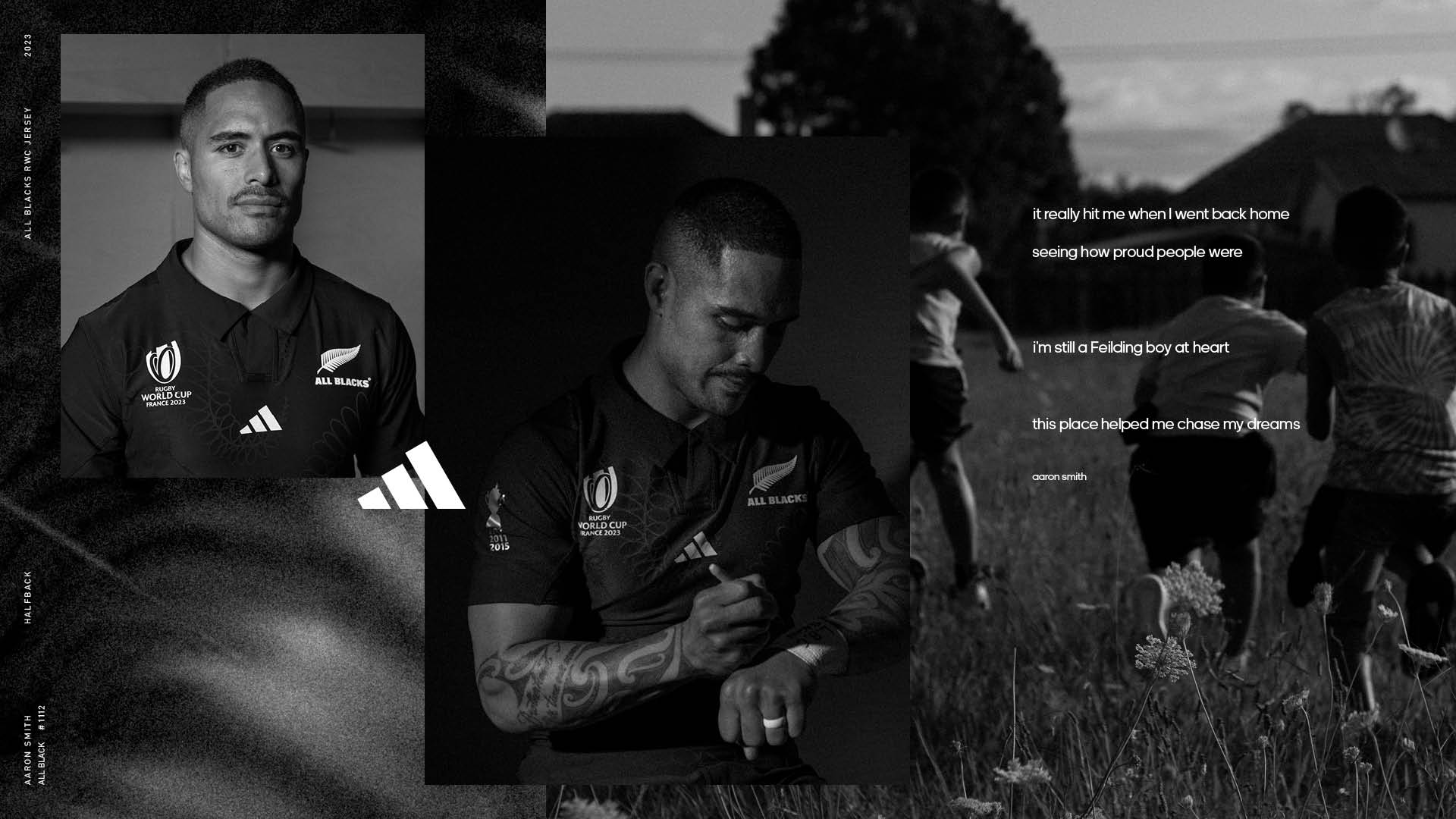 adidas gives the All Blacks legacy a French twist in newly launched campaign via Augusto