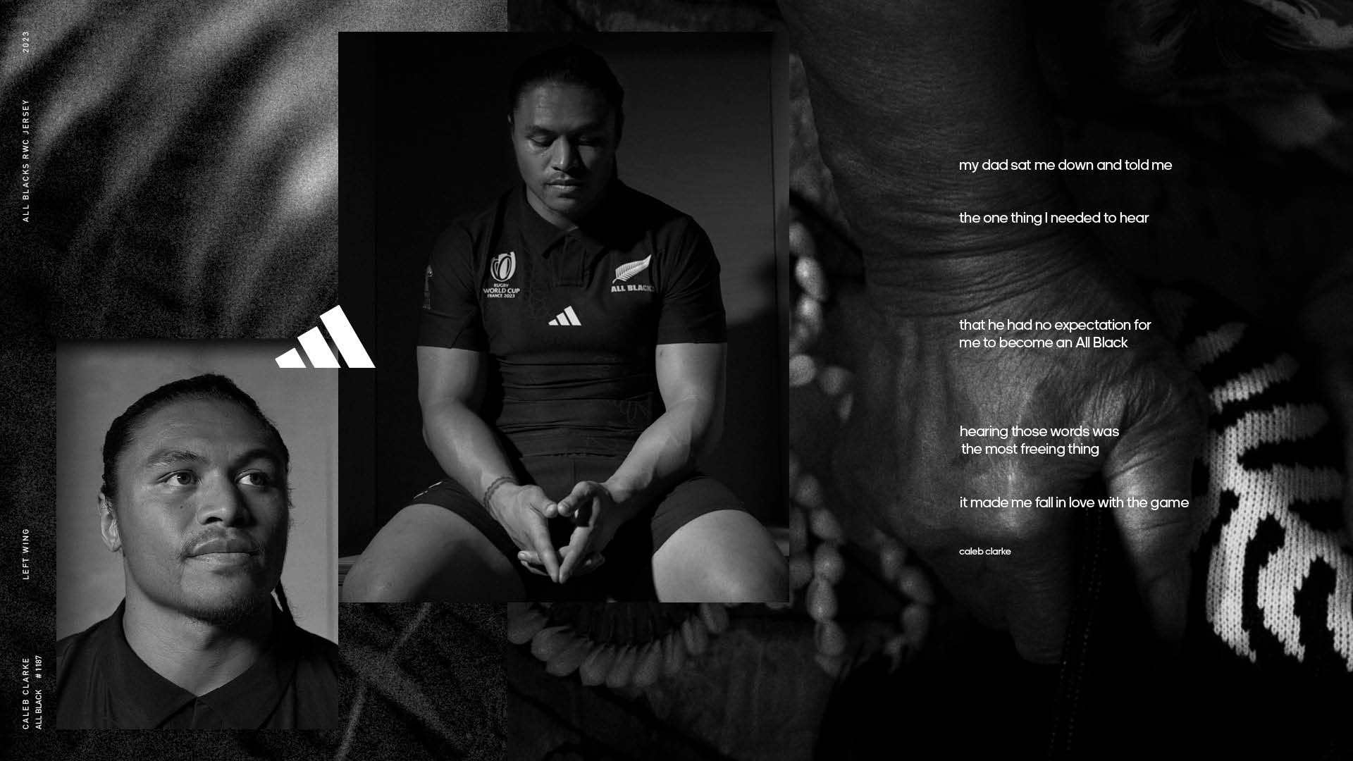 adidas gives the All Blacks legacy a French twist in newly launched campaign via Augusto