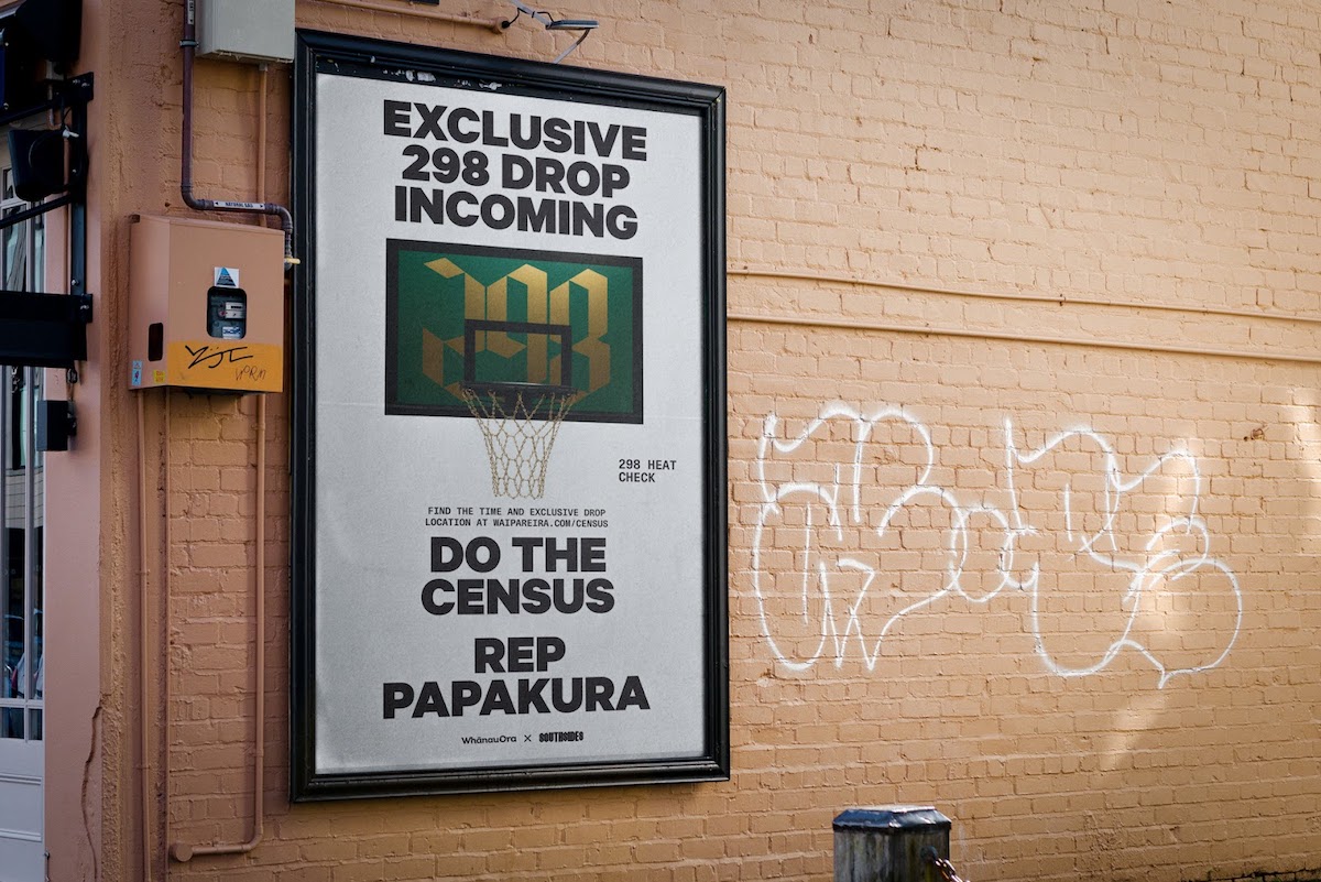 Whānau Ora and Southsides drive census with ‘Rep Your Suburb’ campaign via Motion Sickness