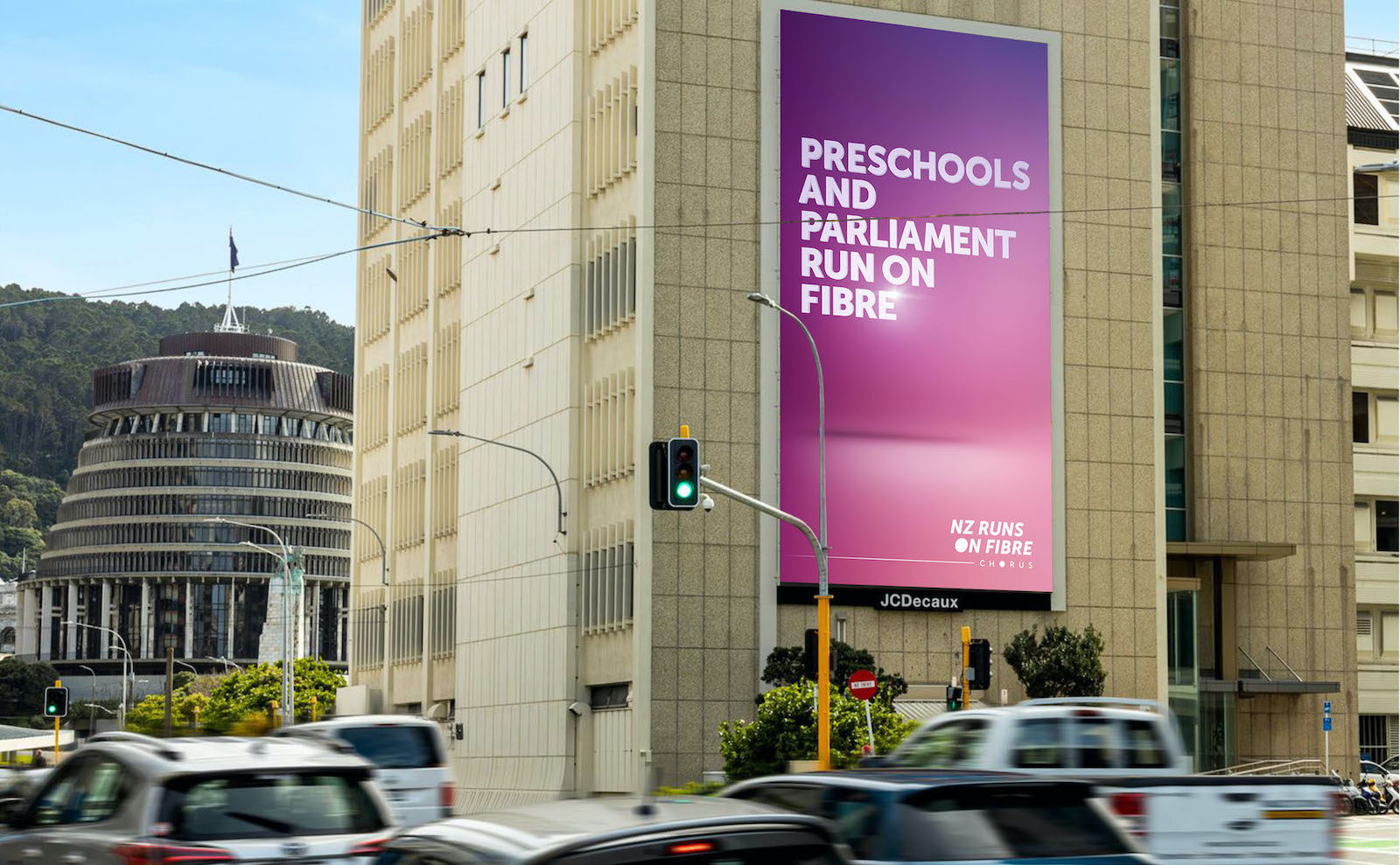 Chorus makes big call to say New Zealand runs on fibre in new campaign via Saatchi & Saatchi