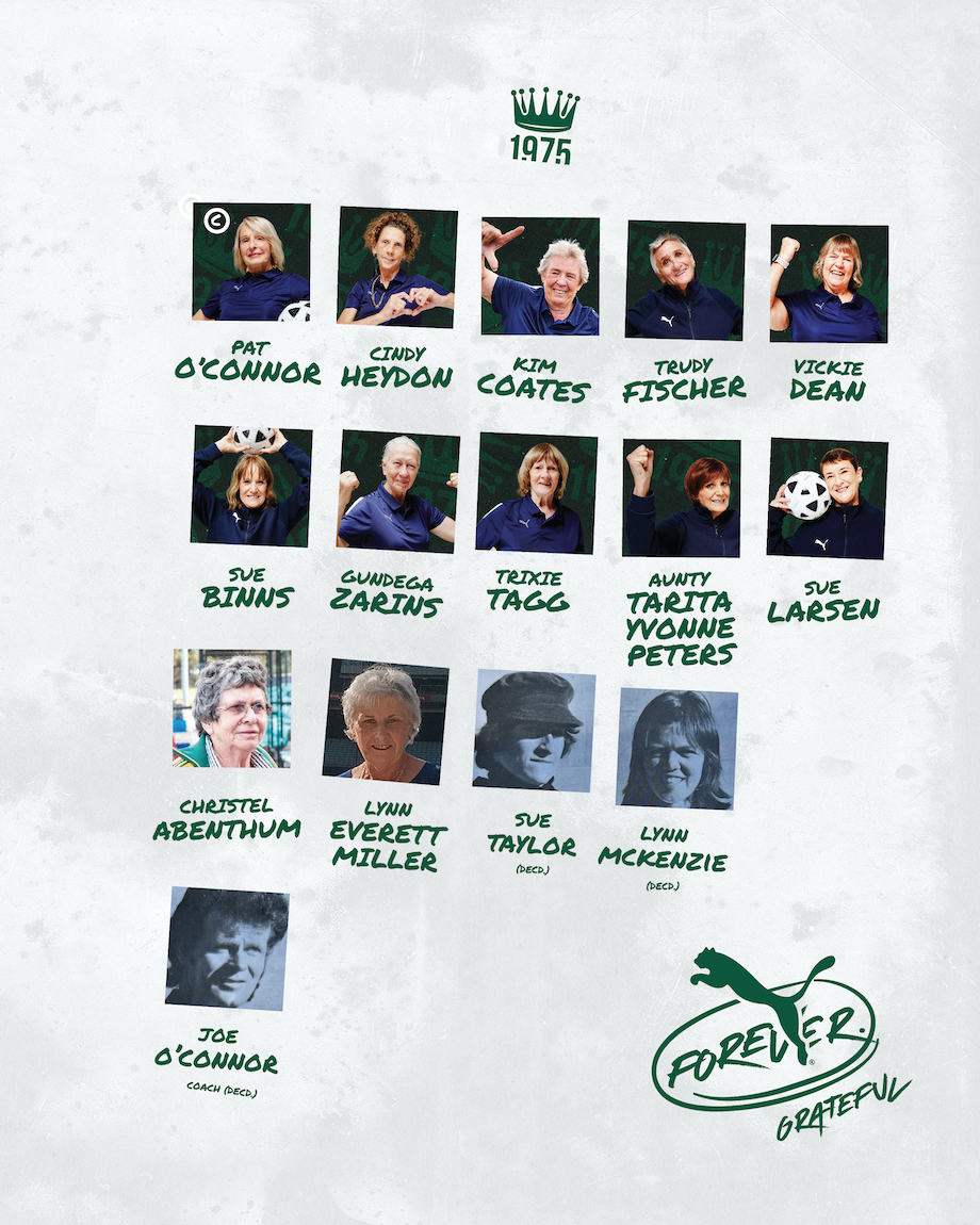 PUMA celebrates the 1975 women’s football trailblazers in new campaign via Bursty