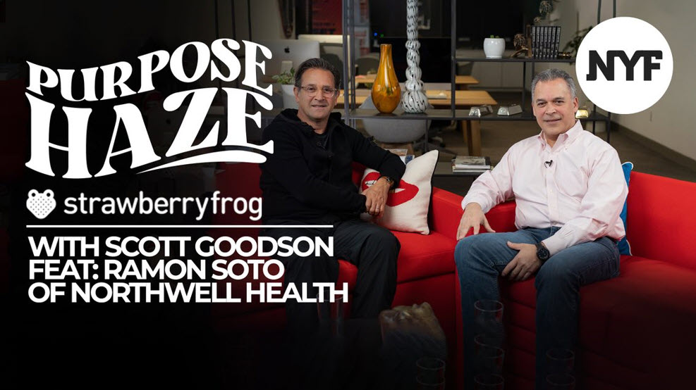 NYF Partners with StrawberryFrog CEO Scott Goodson for new content series ‘Purpose Haze’