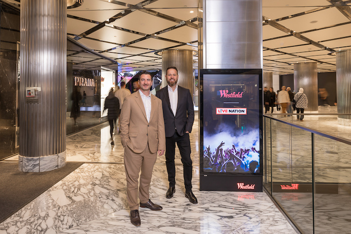 Scentre Group and Live Nation to bring live performances to customers across AUS and NZ