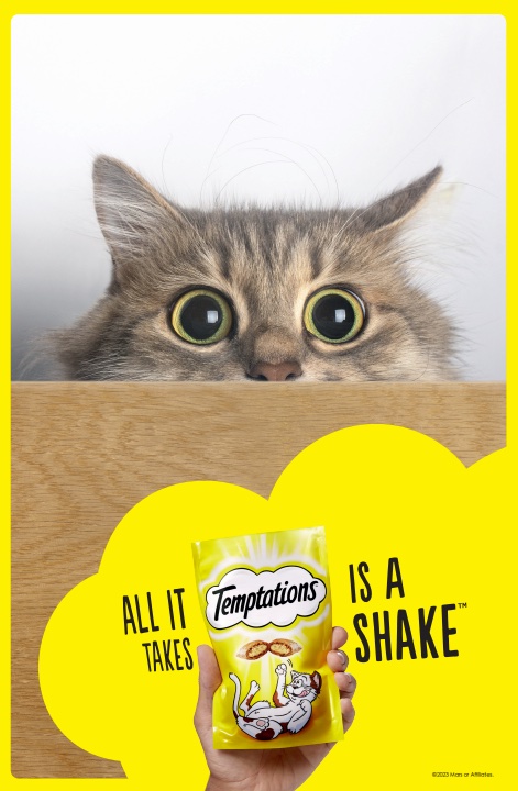 Mars Petcare launches new ‘All It Takes Is A Shake’ campaign for Temptations via Farrimond