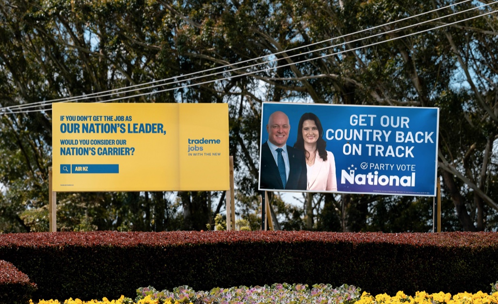 Politicians encouraged to check out Trade Me Jobs if things don’t work out this Saturday in new campaign via Special New Zealand