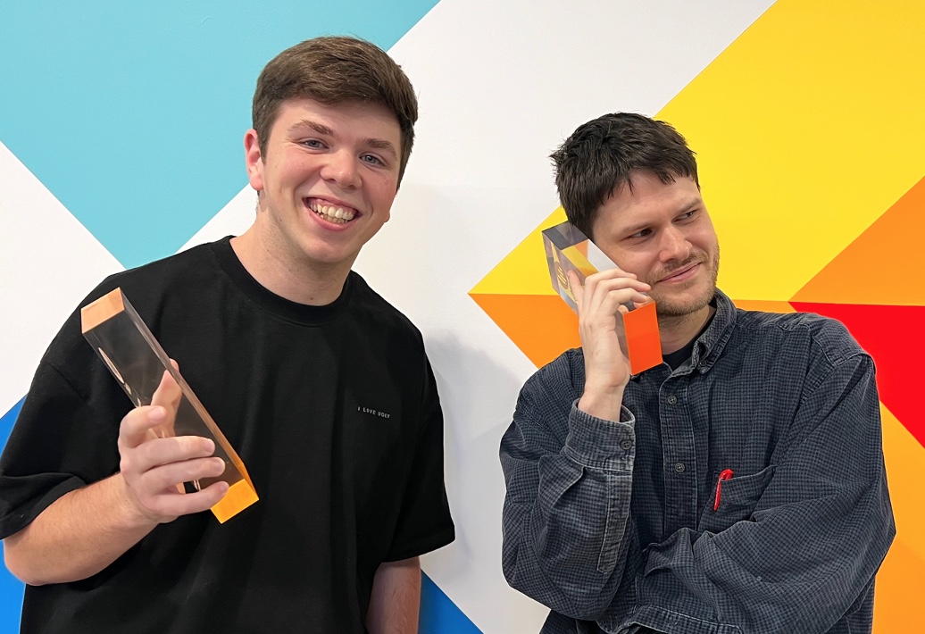 Media Design School students Frey McCahon-Jones + Reece O’Gorman win 2023 Student ORCAs