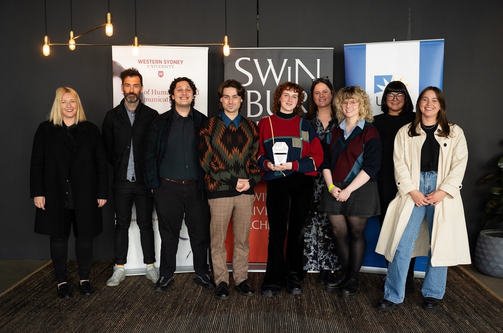 Special Australia and Bonds award Swinburne Uni team Capstone Challenge winners for 2023