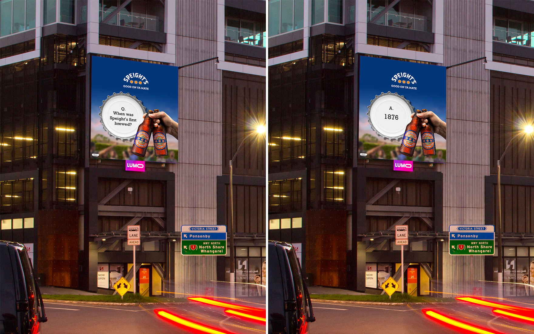 Speight’s quizzes the nation in new digital OOH campaign via LUMO, Adtrek + EssenceMediacom