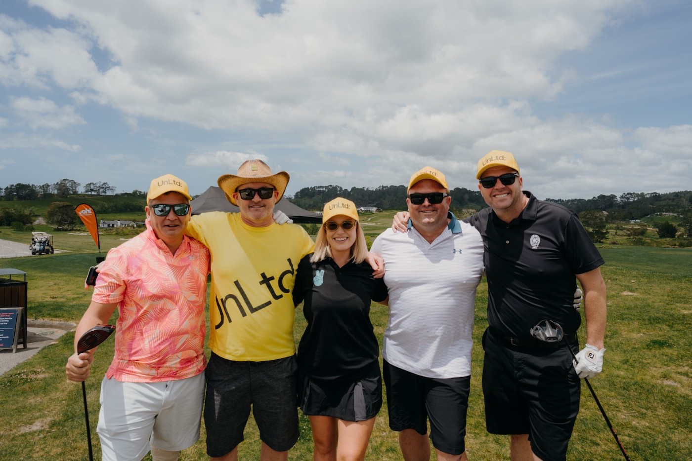 Auckland adland swings for good at the inaugural UnLtd Open golf tournament