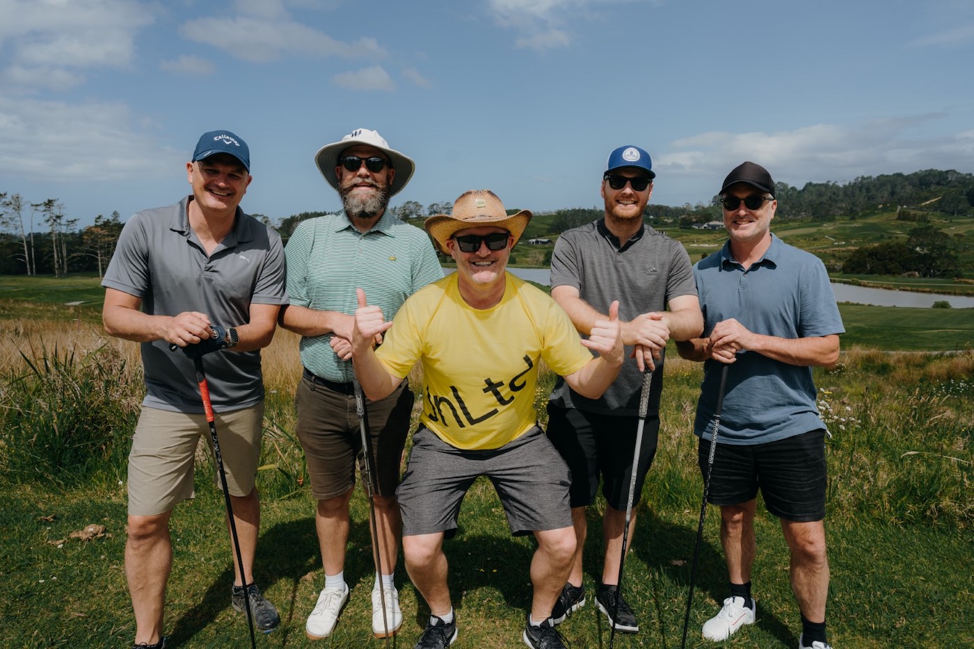 Auckland adland swings for good at the inaugural UnLtd Open golf tournament