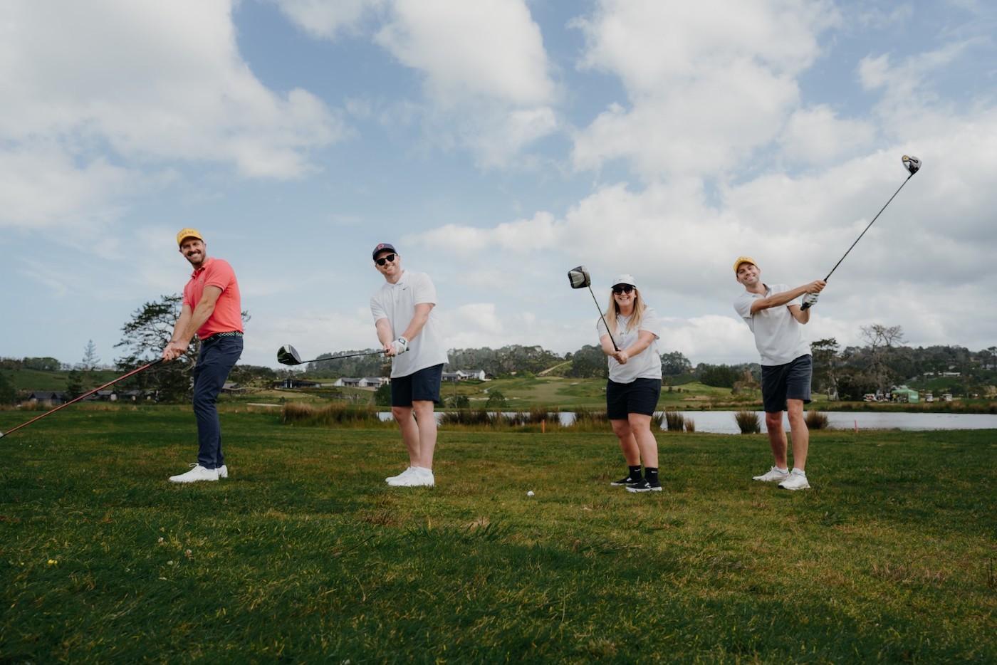Auckland adland swings for good at the inaugural UnLtd Open golf tournament
