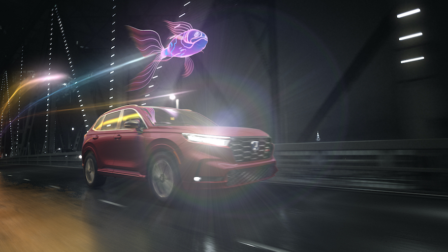 Kelly Putter from R&R, In Motion and Cirkus conjure up the Power of Dreams for Honda