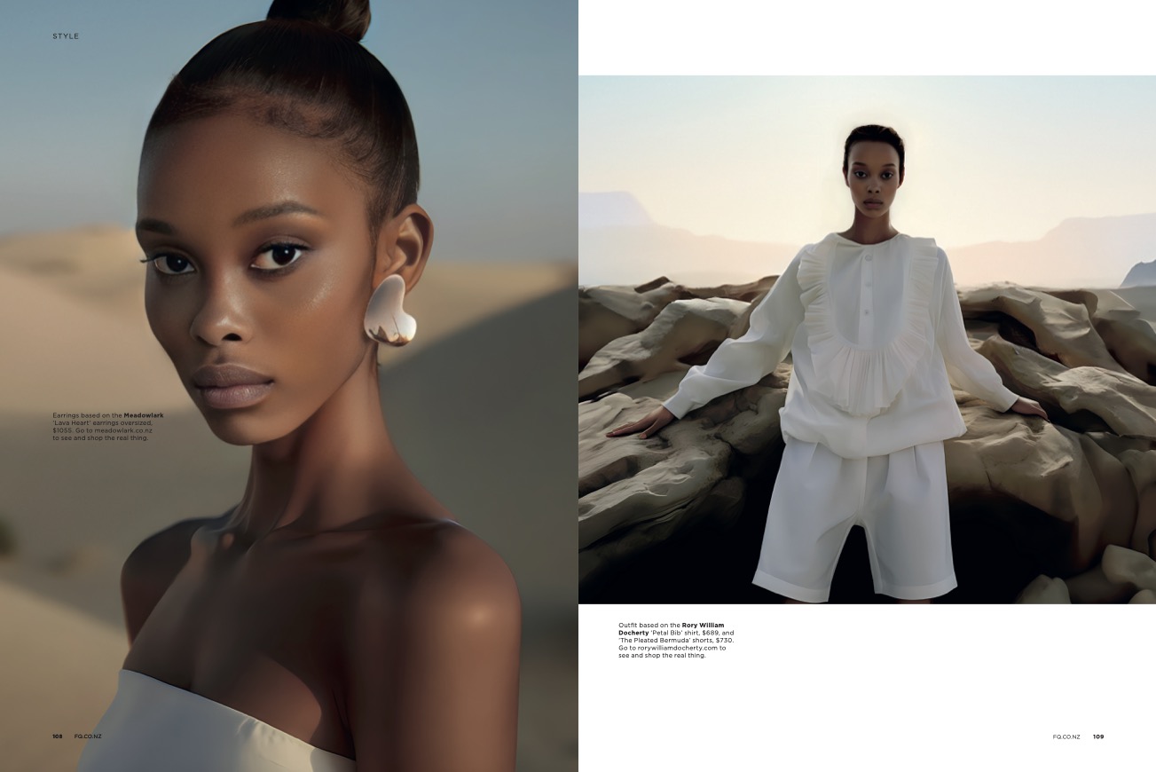 Fashion Quarterly launches New Zealand’s first AI-driven fashion shoot via Stanley St