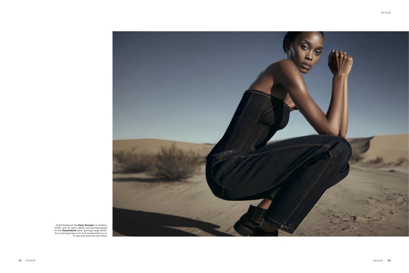 Fashion Quarterly launches New Zealand’s first AI-driven fashion shoot via Stanley St