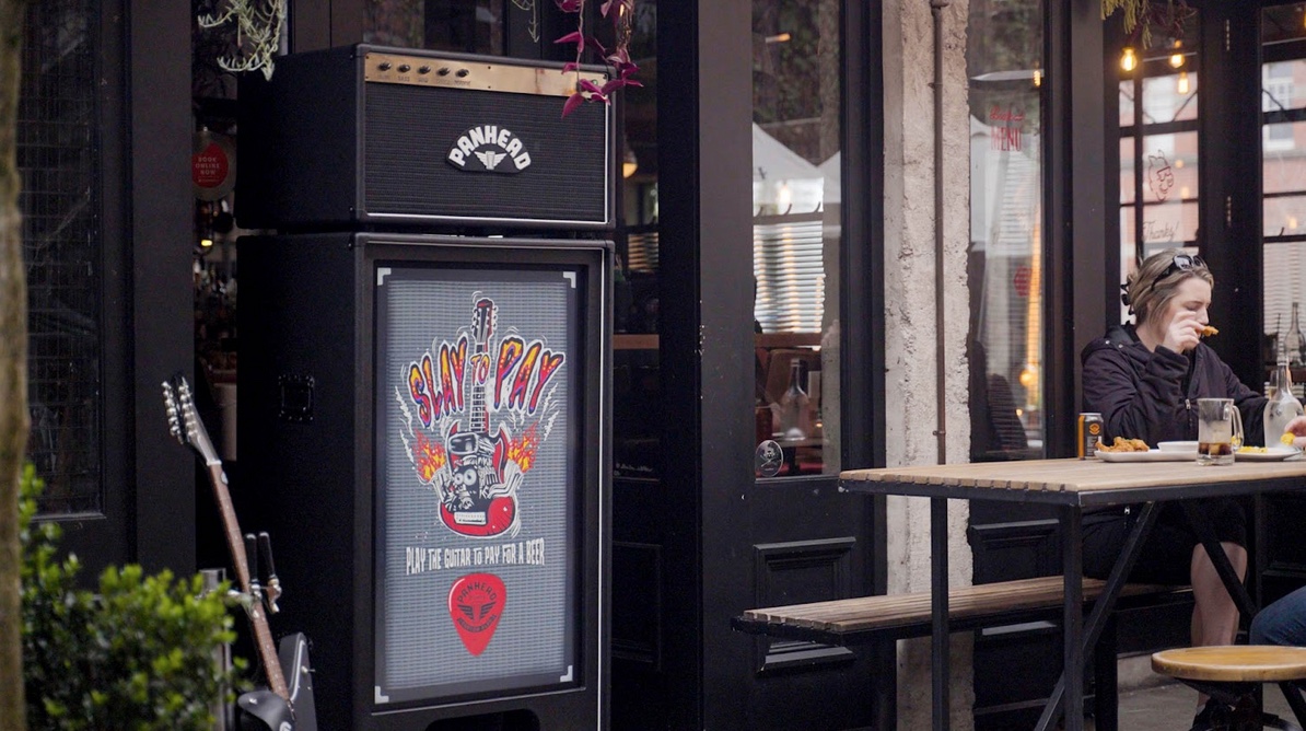 Panhead Custom Ales creates world’s first vending machine that lets users pay for their beer by ‘slaying’ guitar via Thinkerbell Aotearoa