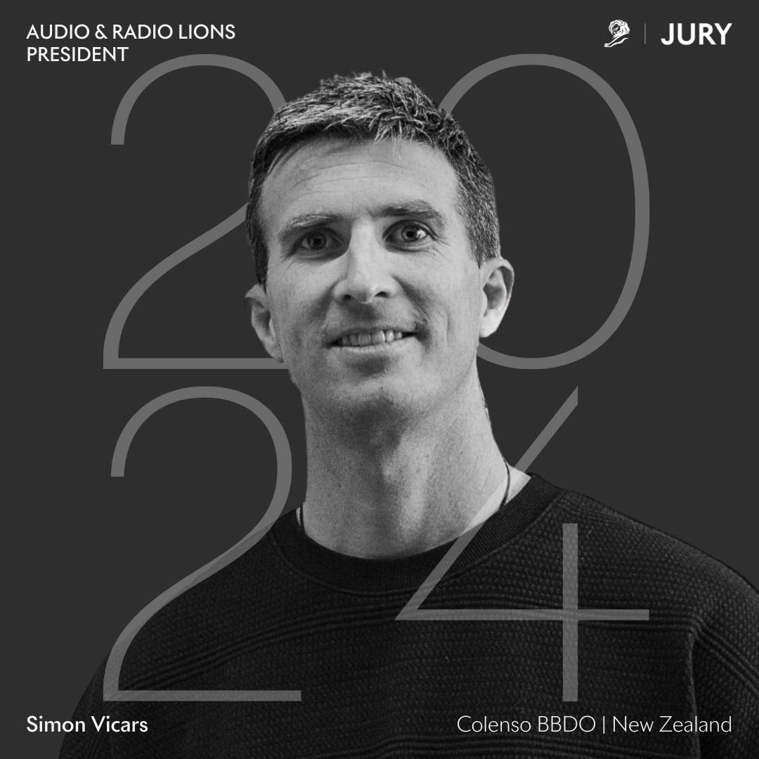 COLENSO BBDO’S SI VICARS NAMED 2024 CANNES LIONS Audio and Radio JURY PRESIDENT
