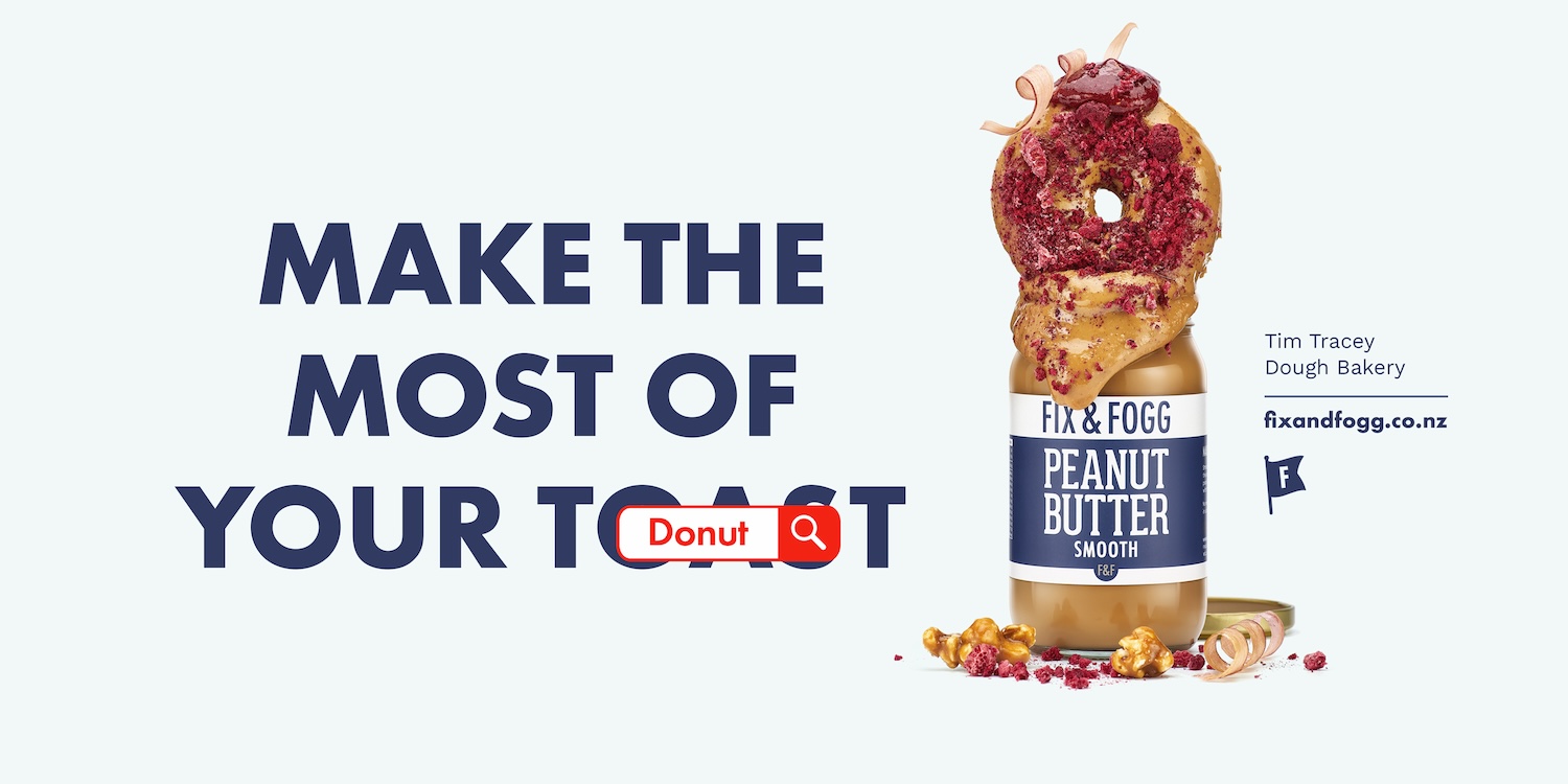 Fix & Fogg encourages Kiwis to push their spread beyond bread in new campaign via EightyOne