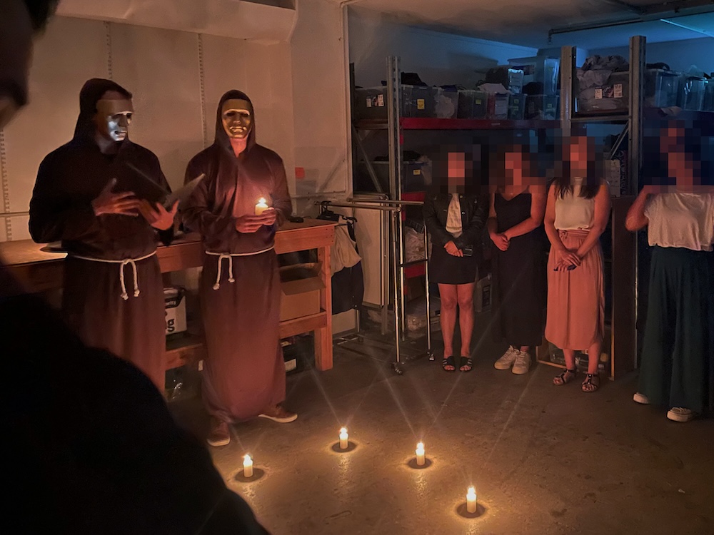 CB Exclusive – Photos leaked of strange ritual in Dentsu Creative’s basement