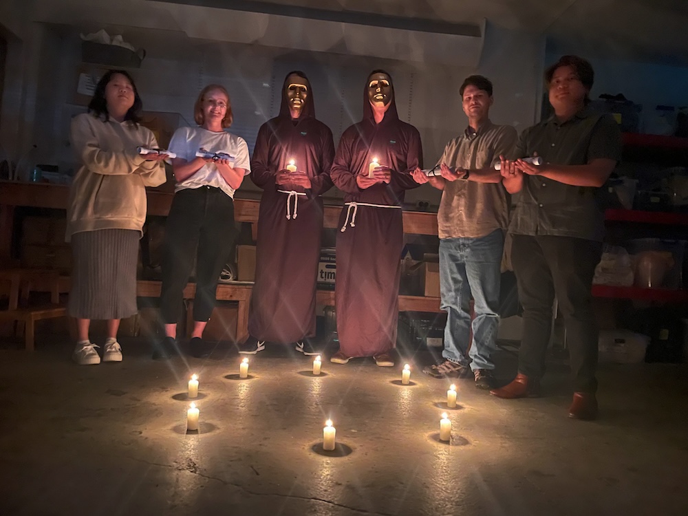 CB Exclusive – Photos leaked of strange ritual in Dentsu Creative’s basement