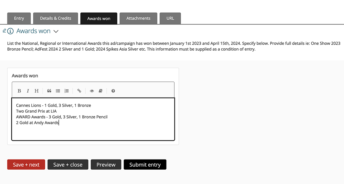 Campaign Brief’s The Work 2025 open for entries: Free to enter – Deadline May 20th