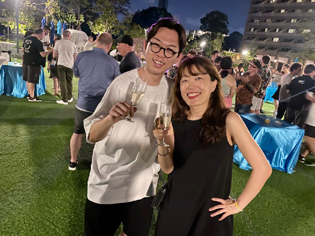 Legendary time at the annual Sweetshop, FIN Design + FX, Voodoo Hack and Campaign Brief Asia Sunset party around the pool at AdFest 2024