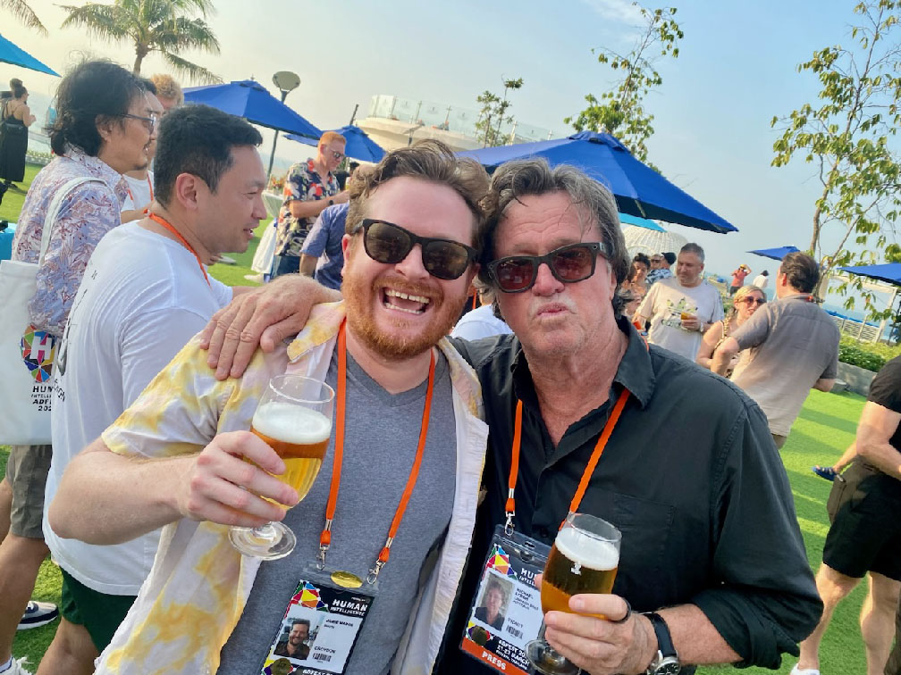 Legendary time at the annual Sweetshop, FIN Design + FX, Voodoo Hack and Campaign Brief Asia Sunset party around the pool at AdFest 2024