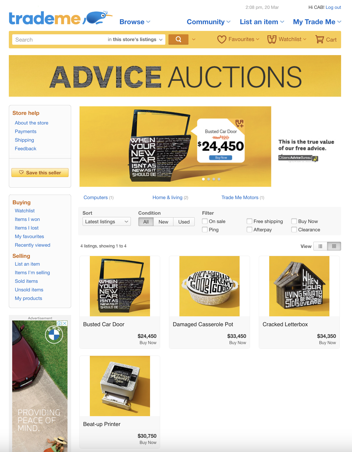 Citizens Advice Bureau highlights true value of their free advice in new campaign via Stanley St